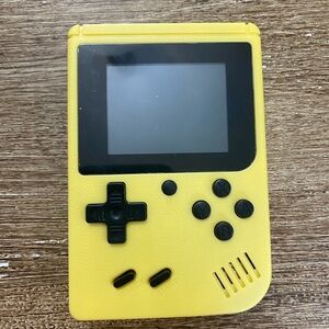 Yellow Handheld Gaming Console